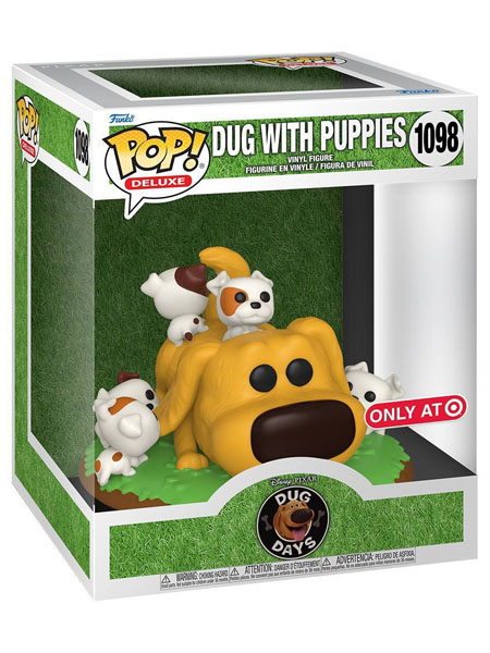 Funko POP #1098 Disney Pixar Dug Days Dug Covered in Puppies Deluxe Exclusive Figure